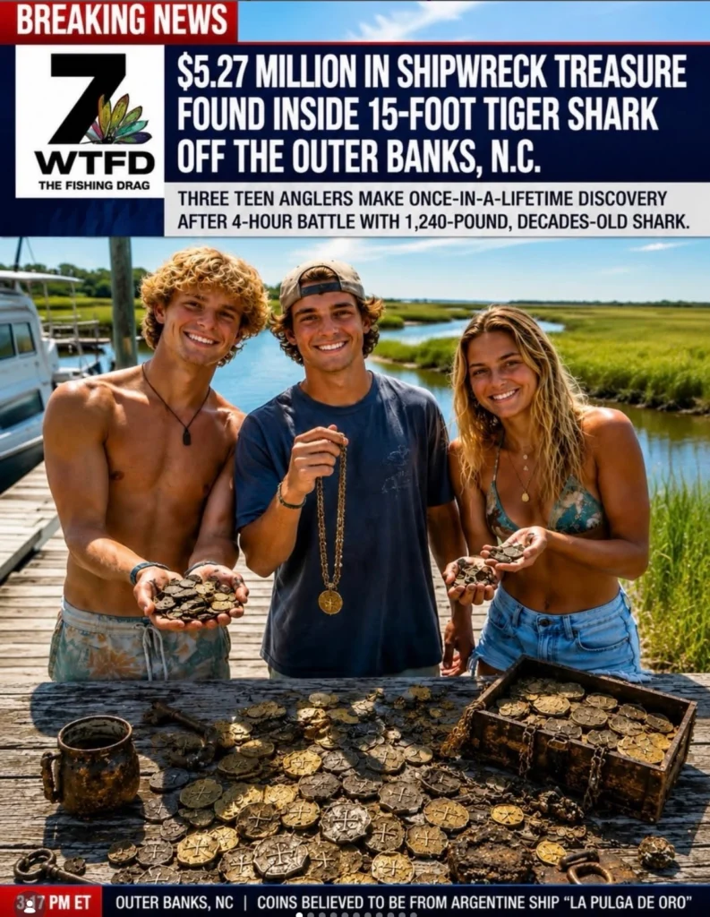 Shipwreck Treasure Found in Shark